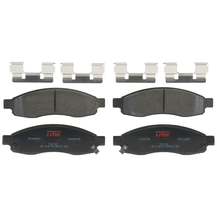 Front Disc Brake Pad Set for Nissan TITAN 2004 - 2005 TRW Ultra TXC1015