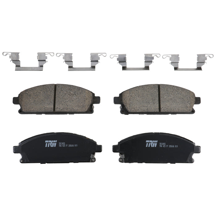 Front Disc Brake Pad Set for Acura MDX 2003 - 2006 TRW Pro TRC0855