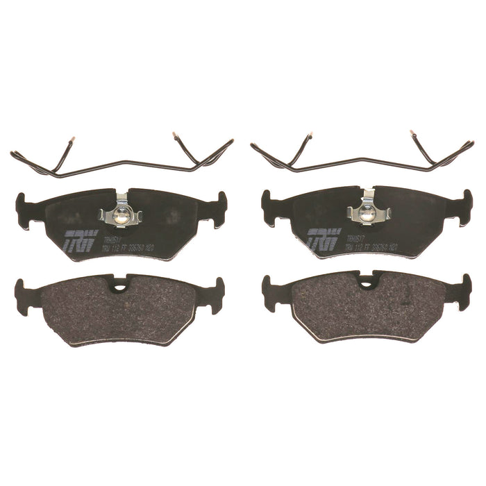 Rear Disc Brake Pad Set for Jaguar XJ6 1990 - 1994 TRW Pro TRH0517