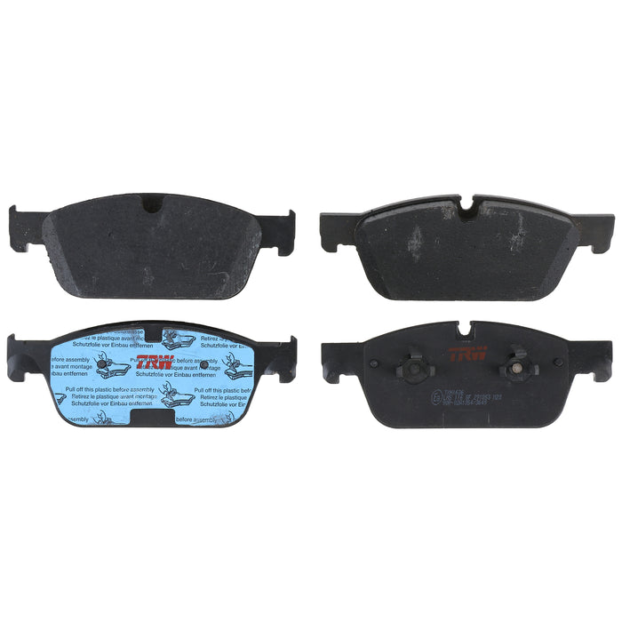 Front Disc Brake Pad Set for Mercedes-Benz ML550 2012 - 2013 TRW Ultra TXH1636
