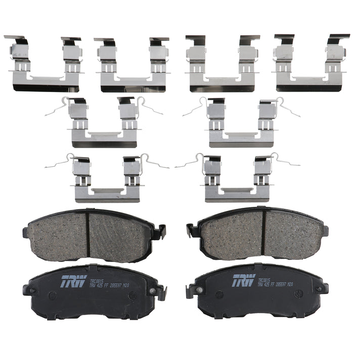 Front Disc Brake Pad Set for Nissan Altima 2007 - 2013 TRW Pro TRC0815