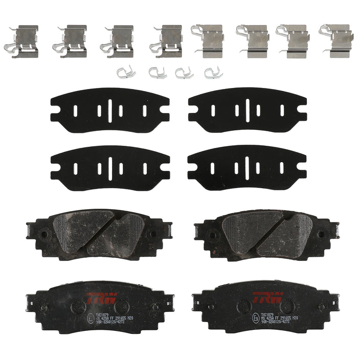 Rear Disc Brake Pad Set for Lexus RX350 2016 - 2022 TRW Ultra TXC1879