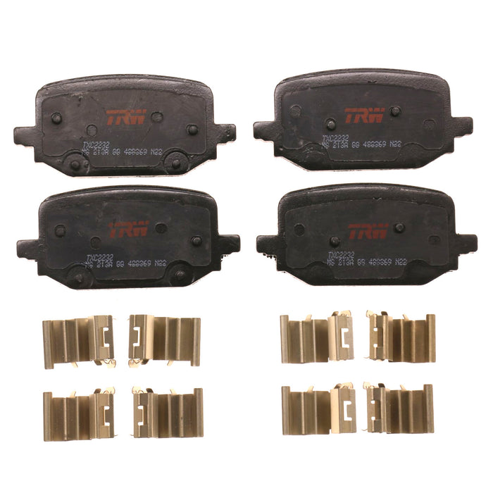 Rear Disc Brake Pad Set for Ford Explorer 2020 - 2023 TRW Ultra TXC2232