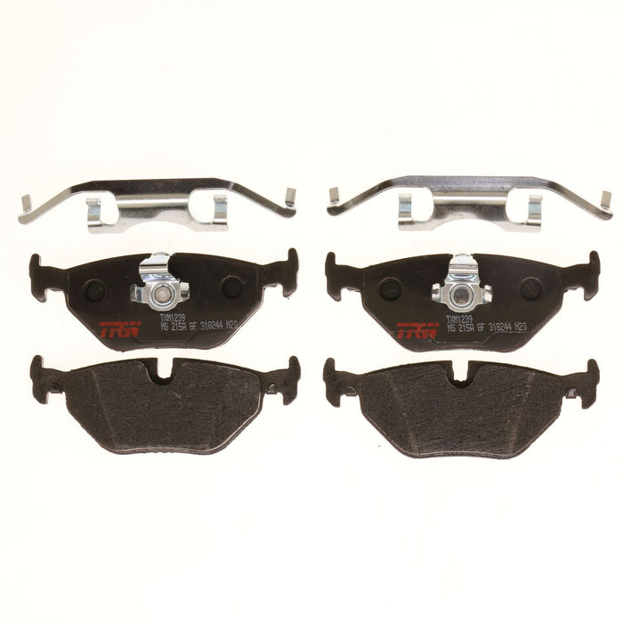 Rear Disc Brake Pad Set for BMW Z3 1996 - 2002 TRW Ultra TXM1239