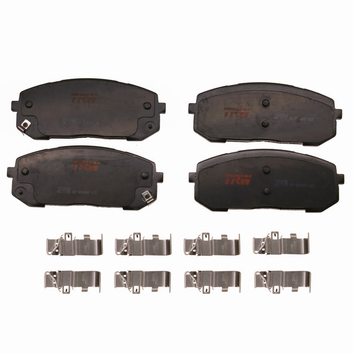 Front Disc Brake Pad Set for Hyundai Sonata 2020 - 2023 TRW Ultra TXC2302