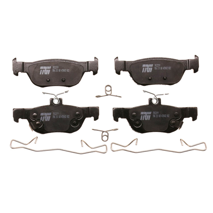 Rear Disc Brake Pad Set for Mazda 3 2019 - 2021 TRW Pro TRC2219