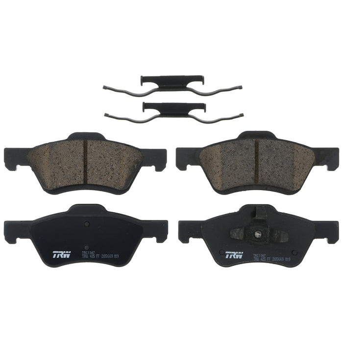 Front Disc Brake Pad Set for Ford Escape 2005 - 2012 TRW Pro TRC1047