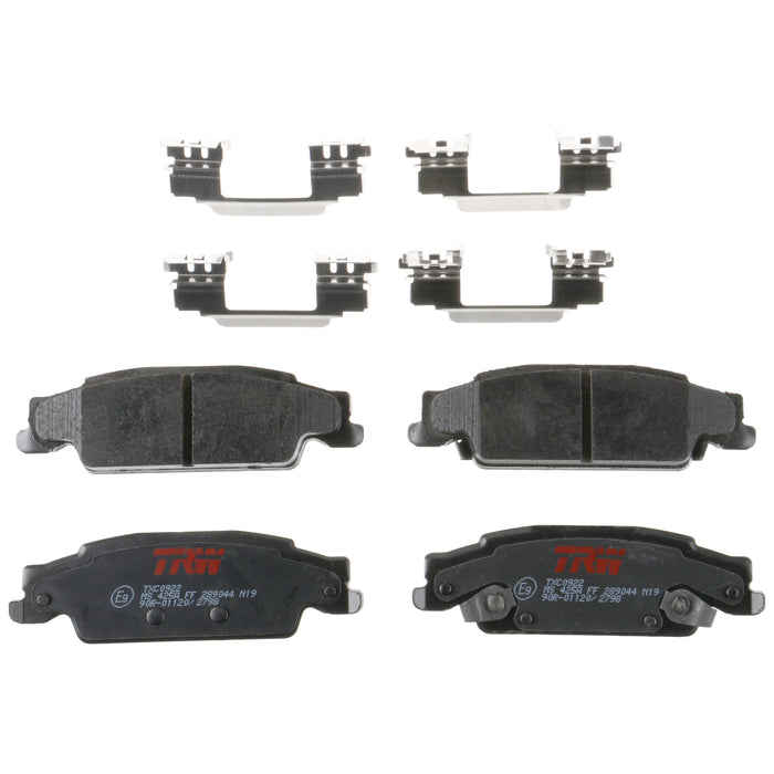 Rear Disc Brake Pad Set for Pontiac Grand Prix 2005 - 2008 TRW Ultra TXC0922