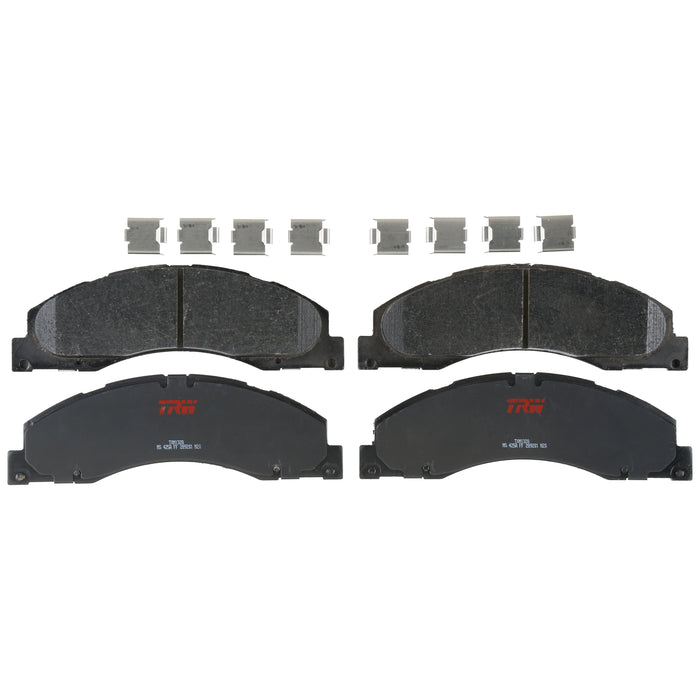 Front Disc Brake Pad Set for Ford E-350 Super Duty 2008 - 2019 TRW Ultra TXM1328