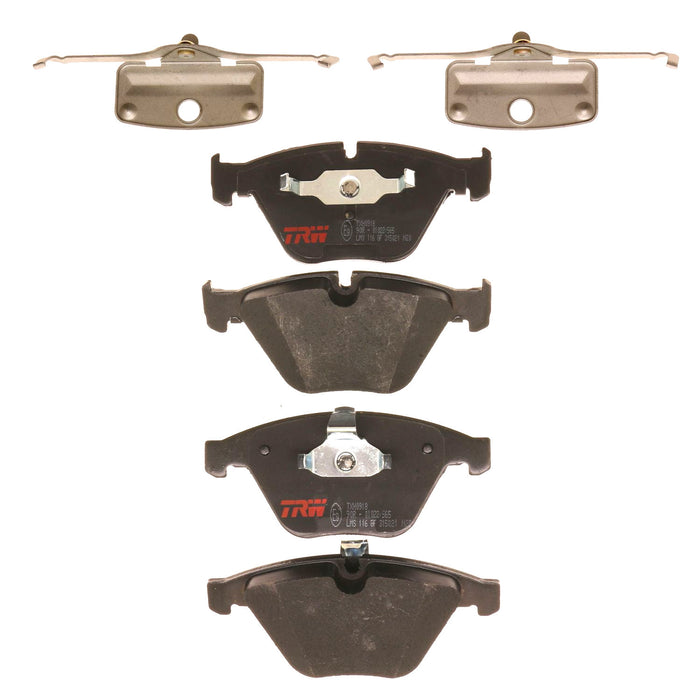Front Disc Brake Pad Set for BMW 335i 2007 - 2009 TRW Ultra TXH0918