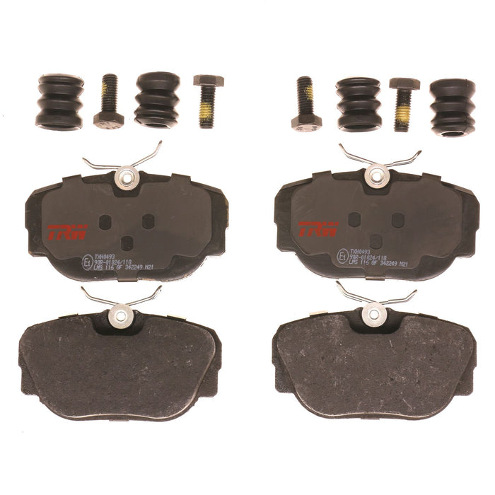 Front Disc Brake Pad Set for BMW 325i 1987 - 1993 TRW Ultra TXH0493