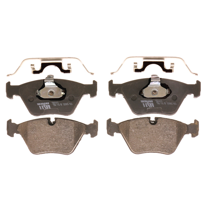 Front Disc Brake Pad Set for BMW 528i 1997 - 2000 TRW Pro TRH1410