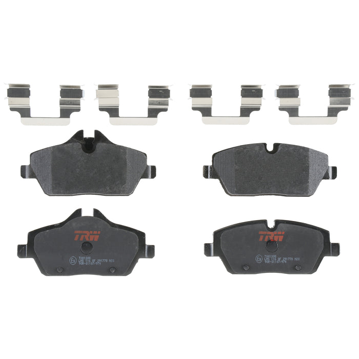 Front Disc Brake Pad Set for Mini Cooper 2007 - 2023 TRW Ultra TXH1308