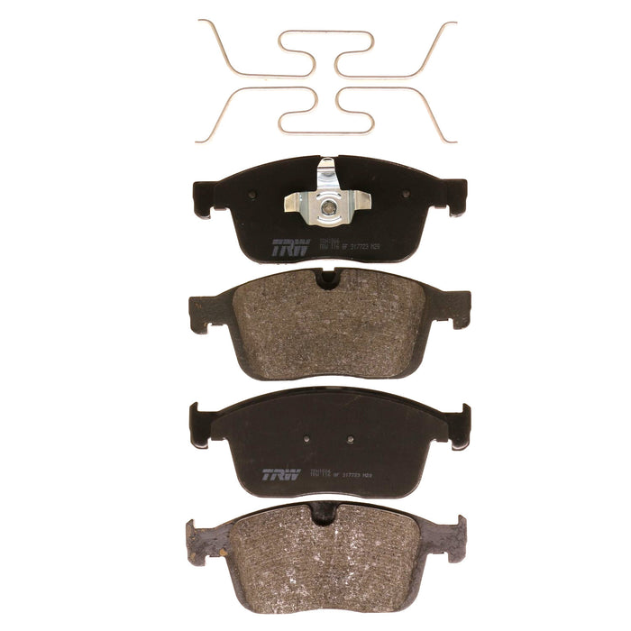 Front Disc Brake Pad Set for Volvo XC60 2016 - 2017 TRW Pro TRH1866