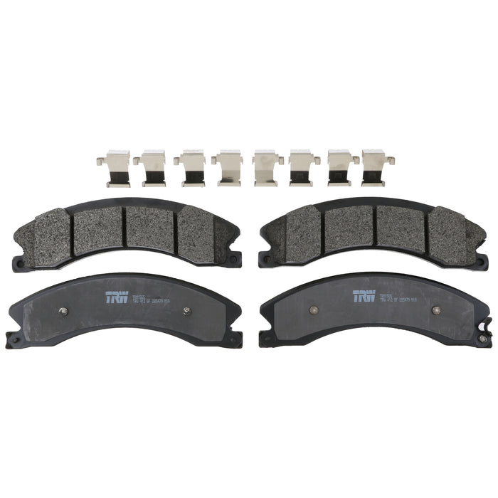 Front Disc Brake Pad Set for Nissan NV2500 2012 - 2020 TRW Pro TRM1565