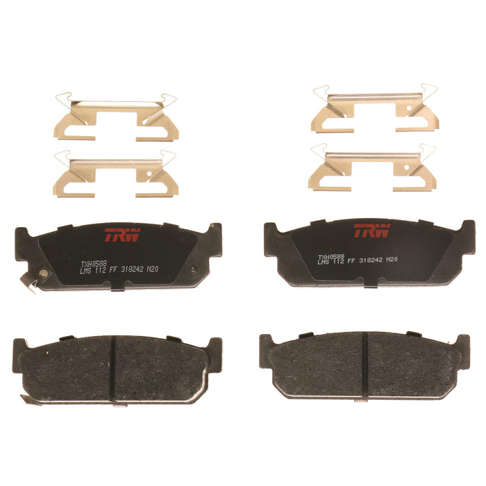 Rear Disc Brake Pad Set for INFINITI Q45 1990 - 2006 TRW Ultra TXH0588
