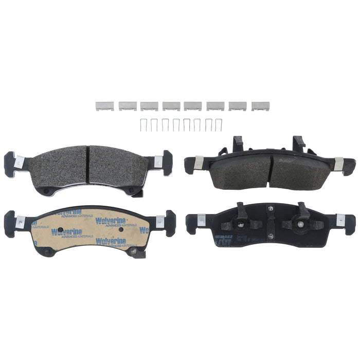 Front Disc Brake Pad Set for Ford Expedition 2003 - 2006 TRW Pro TRM0934