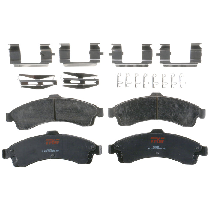 Front Disc Brake Pad Set for Chevrolet Trailblazer 2002 - 2005 TRW Ultra TXC0882