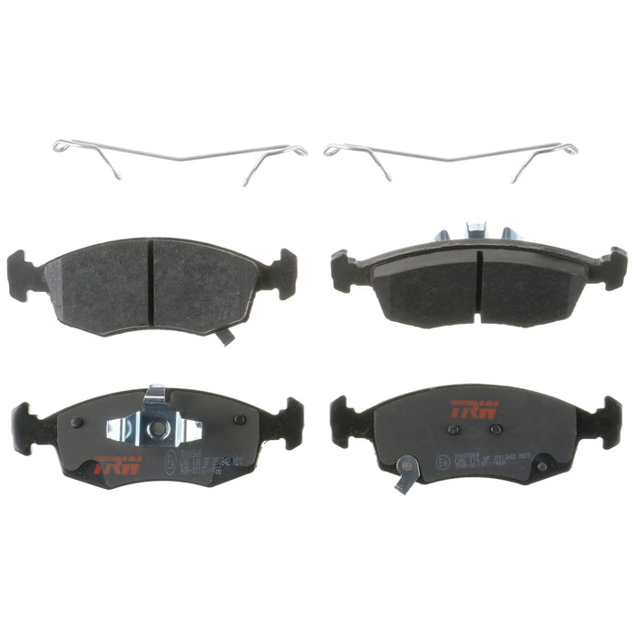 Front Disc Brake Pad Set for Fiat 500 2012 - 2017 TRW Ultra TXH1568