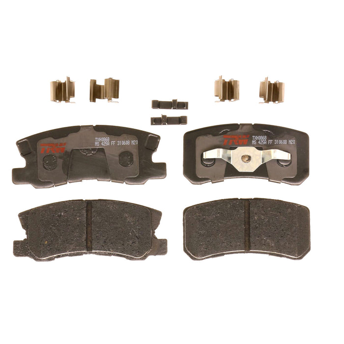 Rear Disc Brake Pad Set for Jeep Patriot 2007 - 2017 TRW Ultra TXC0868