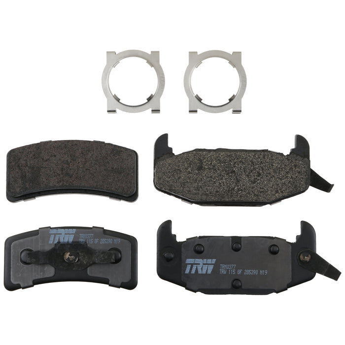 Rear Disc Brake Pad Set for Chevrolet Lumina 1990 - 1994 TRW Pro TRM0377