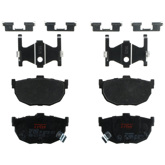 Rear Disc Brake Pad Set for Hyundai Elantra 1994 - 2006 TRW Ultra TXC0429
