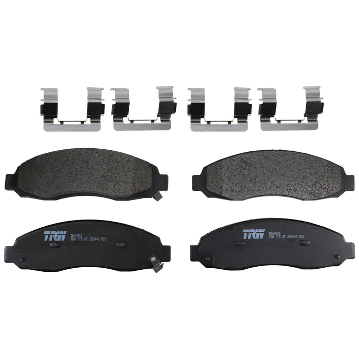 Front Disc Brake Pad Set for Dodge Dakota 2003 - 2004 TRW Pro TRM0962