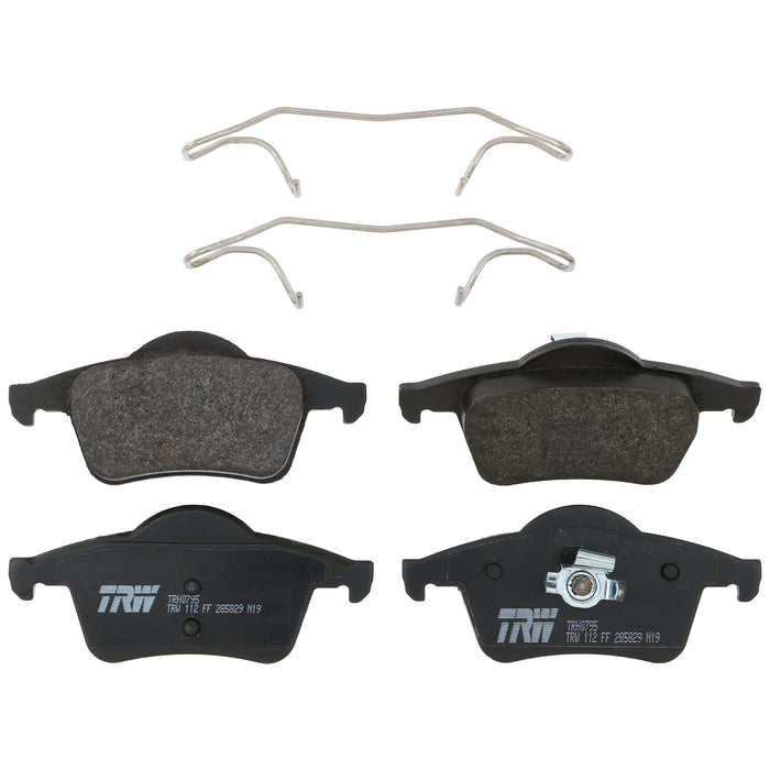 Rear Disc Brake Pad Set for Volvo S60 2001 - 2009 TRW Pro TRH0795