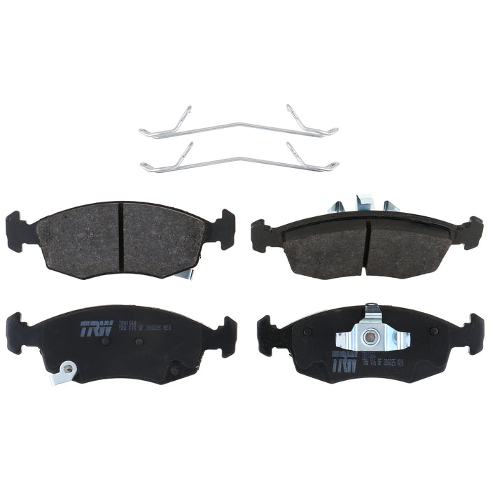 Front Disc Brake Pad Set for Fiat 500 2012 - 2017 TRW Pro TRH1568