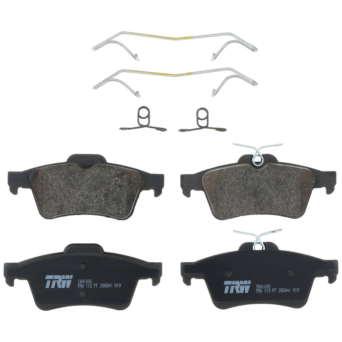 Rear Disc Brake Pad Set for Mazda 3 2004 - 2013 TRW Pro TRH1095