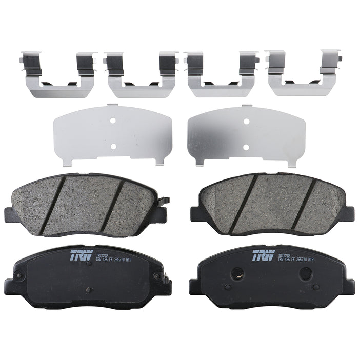 Front Disc Brake Pad Set for Hyundai Santa Fe 2007 - 2009 TRW Pro TRC1202