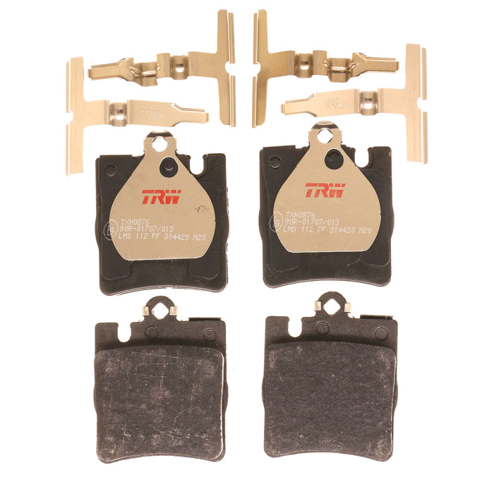 Rear Disc Brake Pad Set for Mercedes-Benz C230 2003 - 2007 TRW Ultra TXH0876