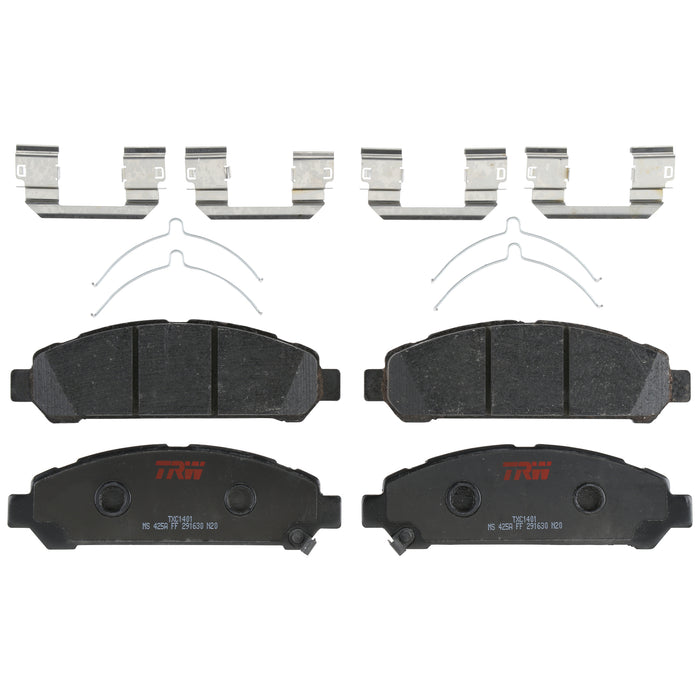 Front Disc Brake Pad Set for Toyota Venza 2009 - 2015 TRW Ultra TXC1401