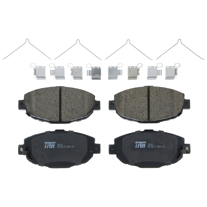 Front Disc Brake Pad Set for Lexus SC400 1992 - 2000 TRW Pro TRC0571