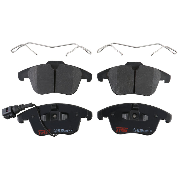 Front Disc Brake Pad Set for Volkswagen Passat 2012 - 2020 TRW Ultra TXH1375ES