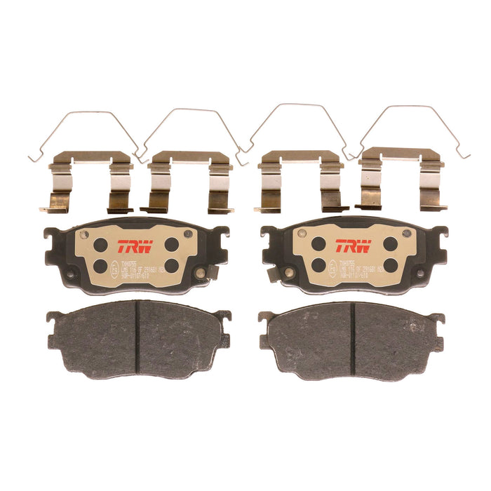 Front Disc Brake Pad Set for Mazda 626 1998 - 2002 TRW Ultra TXH0755
