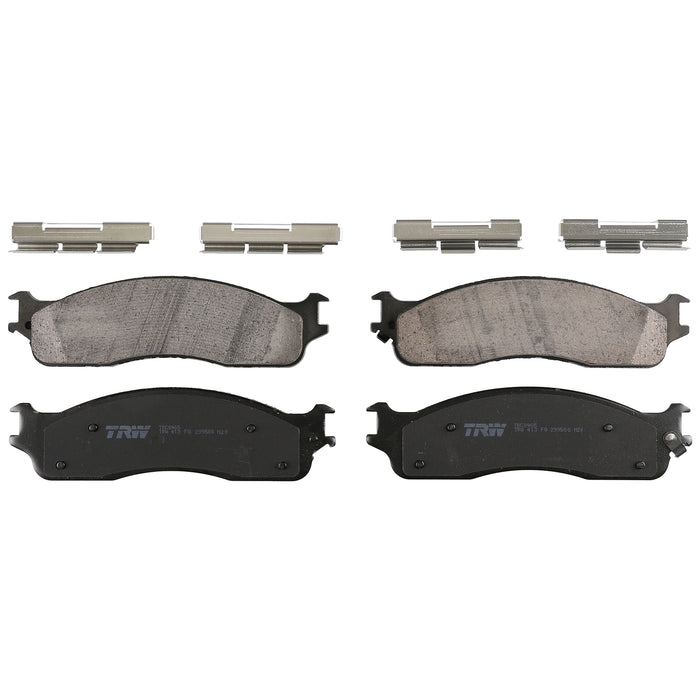 Front Disc Brake Pad Set for Dodge Ram 2500 2003 - 2008 TRW Pro TRC0965