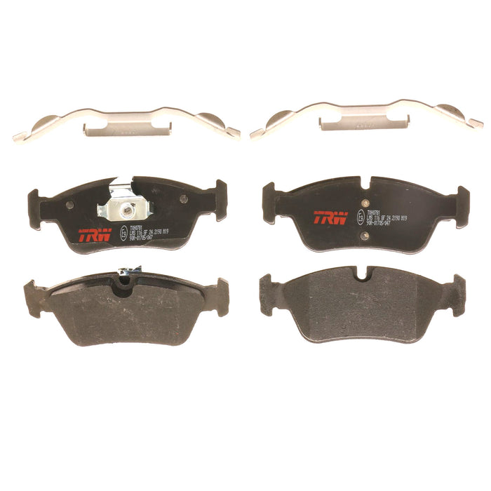 Front Disc Brake Pad Set for BMW 325i 2001 - 2005 TRW Ultra TXH0781