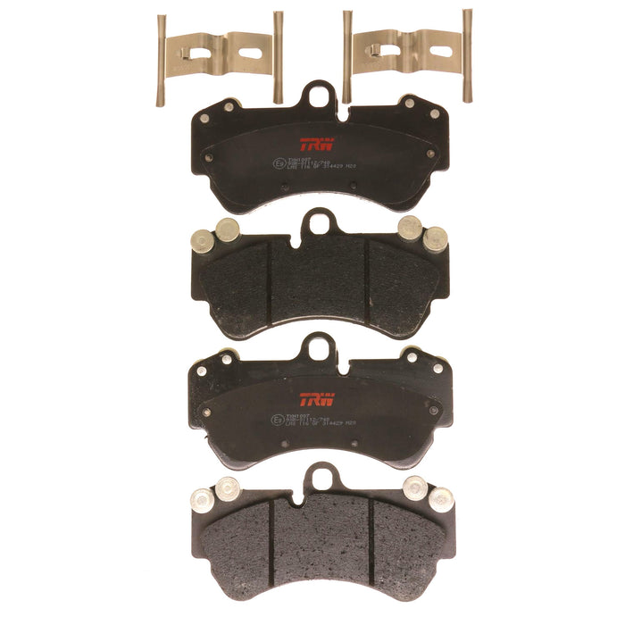 Front Disc Brake Pad Set for Porsche Cayenne 2003 - 2006 TRW Ultra TXH1007