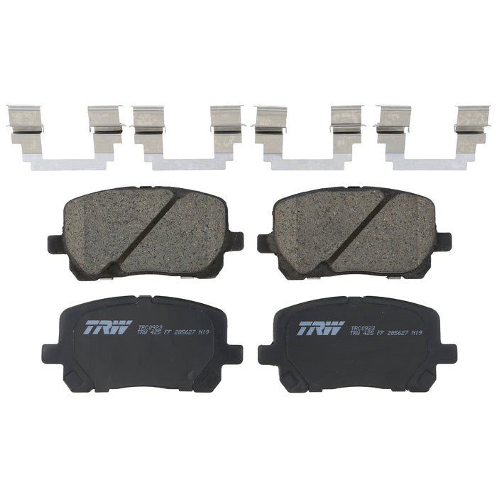 Front Disc Brake Pad Set for Toyota Corolla 2003 - 2008 TRW Pro TRC0923