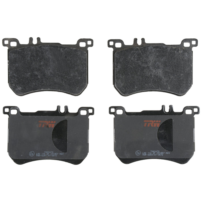 Front Disc Brake Pad Set for Mercedes-Benz SL550 2013 TRW Ultra TXH1670