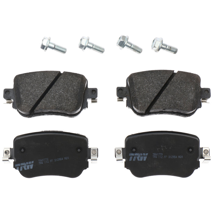 Rear Disc Brake Pad Set for Volkswagen Passat 2015 - 2020 TRW Pro TRH1779