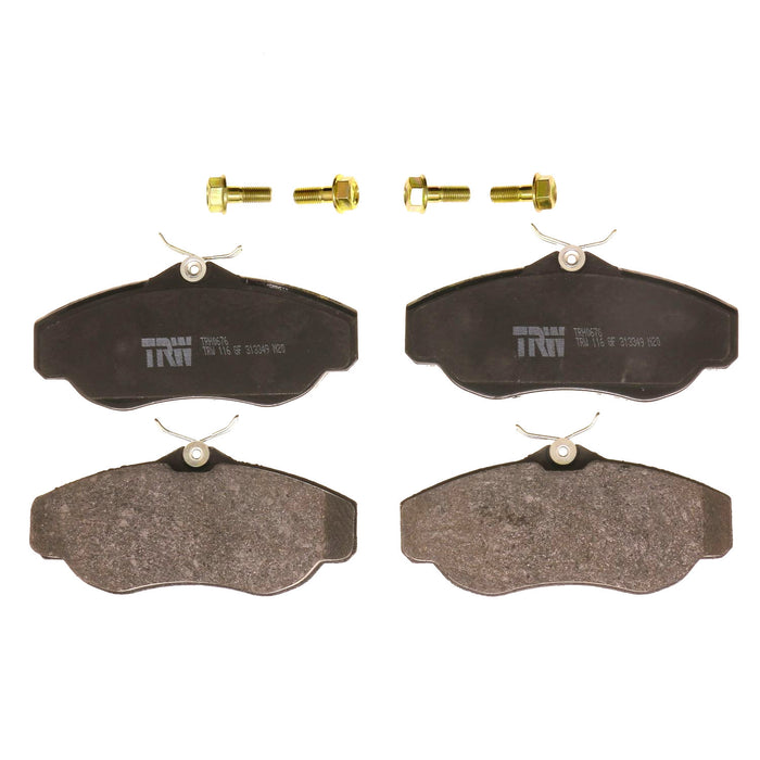 Front Disc Brake Pad Set for Land Rover Discovery 1999 - 2004 TRW Pro TRH0676