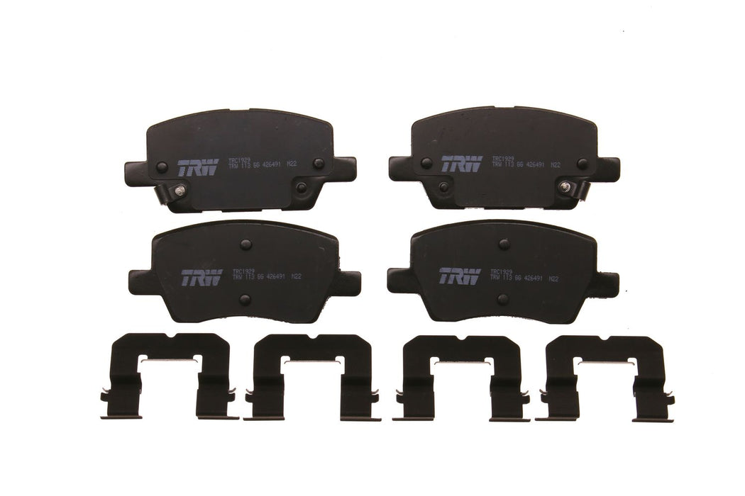 Front Disc Brake Pad Set for Chevrolet Sonic 2018 - 2020 TRW Pro TRC1929