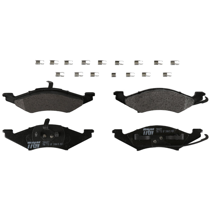 Front Disc Brake Pad Set for Ford EXP 1985 - 1987 TRW Pro TRM0257
