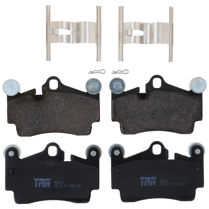 Rear Disc Brake Pad Set for Audi Q7 2007 - 2015 TRW Pro TRH0978