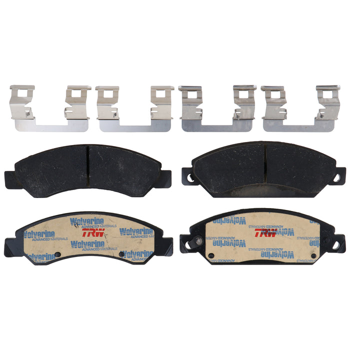 Front Disc Brake Pad Set for Chevrolet Tahoe 2007 TRW Ultra TXC1092