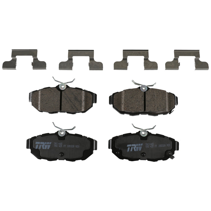 Rear Disc Brake Pad Set for Ford Mustang 2011 - 2014 TRW Pro TRC1465