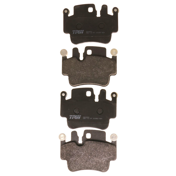 Rear Disc Brake Pad Set for Porsche 911 2003 - 2004 TRW Pro TRH0993