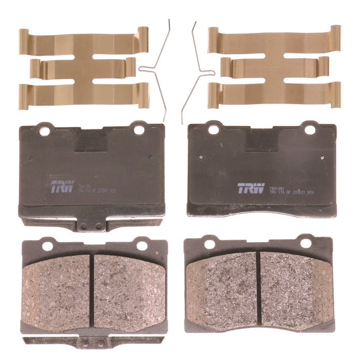 Front Disc Brake Pad Set for Acura RL 2005 - 2012 TRW  Pro TRH1091